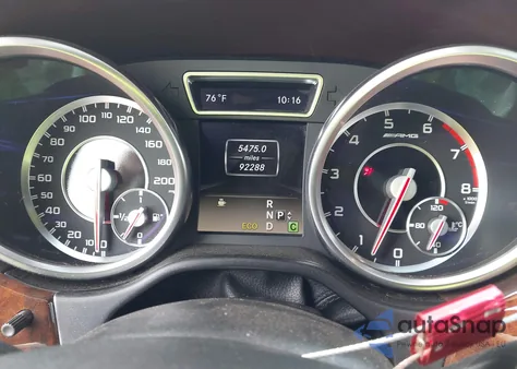 2012 Mercedes-Benz Ml 63 Amg 4Matic z USA, uszkodzony, nr VIN 4JGDA7EB1CA051616